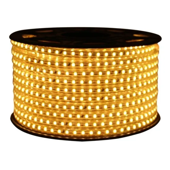Manguera Led 2835 50mts Luz Cálida + 2 Reguladores Marca Jwj