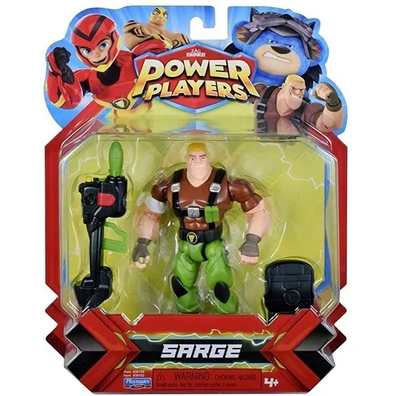 Muñeco Power Players - Sargento Charge Art. 38150