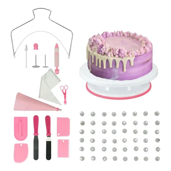 Set De Repostería Pastelería Decoración Tortas 73 Piezas