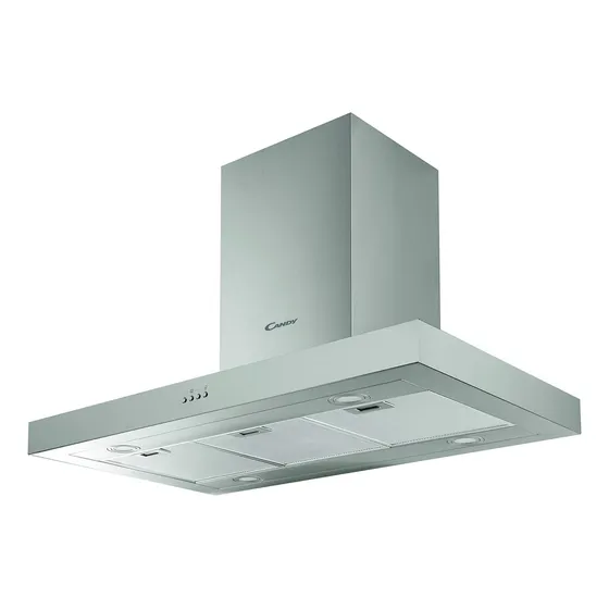 Campana Candy Isla Acero Inoxidable Cmbi 970 Lx 620 M3/h Color Plateado