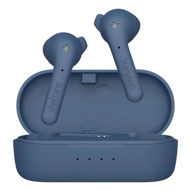 Audifonos Inalámbricos Bluetooth Defunc True Basic Earbuds Color Azul