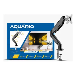 Suporte De Mesa Com PistĂŁo A GĂĄs 14 Ă 32'' AquĂĄrio Sim-2000 Cor Preto Suporte De Mesa Com PistĂŁo A GĂĄs 14 Ă 32'' AquĂĄrio Sim-2000 Cor Preto