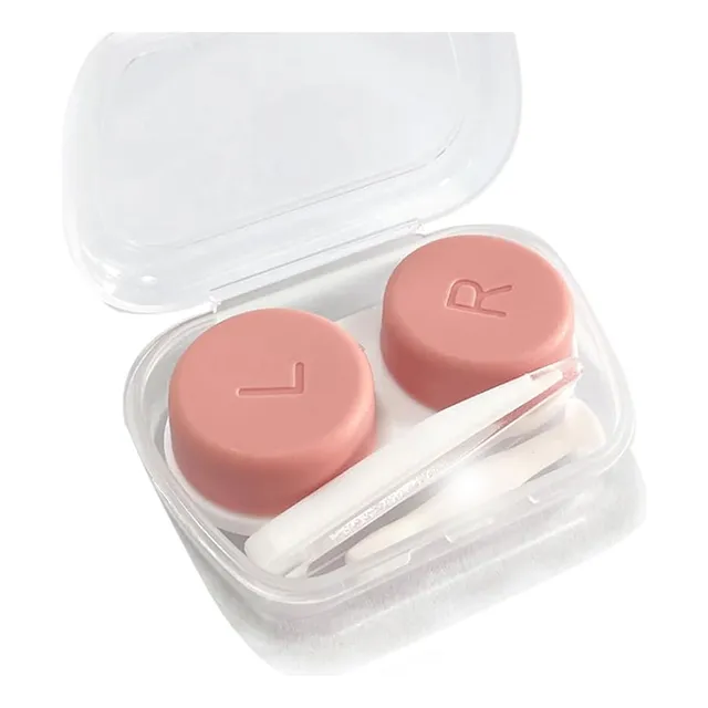 Kit Chupa Para Extracción Lentes De Contacto + Pinza + Estuc
