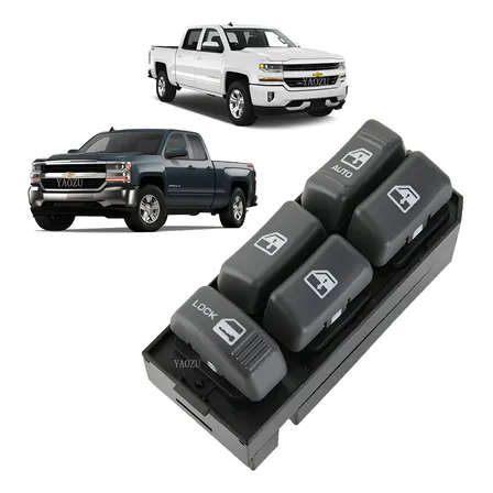 Botão Vidro Eletrico S10 Silverado Blazer Comando 4 Portas