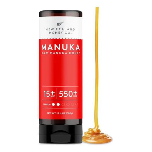 Manuka Honey Egmont Raw Mgo 50+ 500g (17.6oz) New Zealand