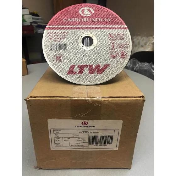 Ltw Dcorte Fino 7  178x1.6x22.2mm X10 Unds, Cod.66252845859