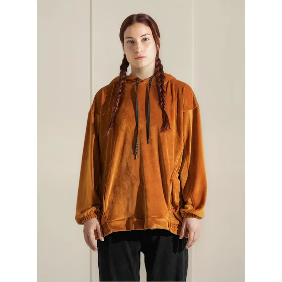 Hoodie Oversize Luxo Zoo Camel Unisex Adulto