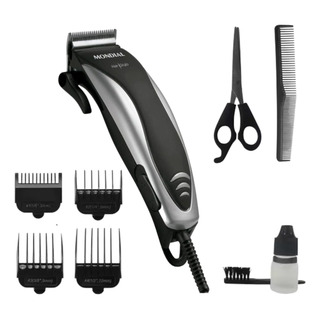 Maquina Cortar Cabelo Barba Aparador Com Fio Masculino Maquina Cortar Cabelo Barba Aparador Com Fio Masculino