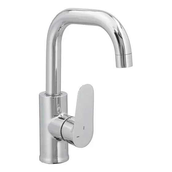 Grifo Llave Stretto Monomando Valenza - Metálico