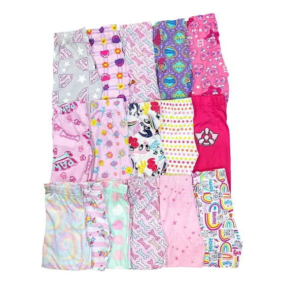 Lleva Pack 5 Pantalones Para Bebes Niñas Diferentes Modelos