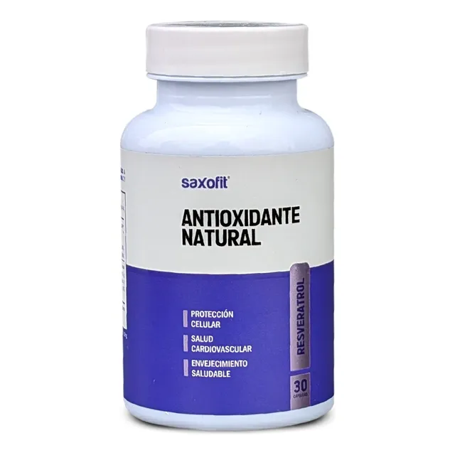 Saxofit Resveratrol Antioxidante Sin Sabor