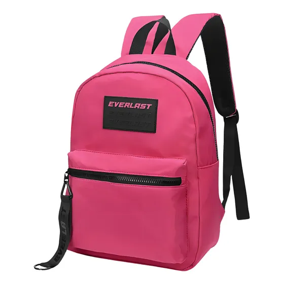 Mochilas Mujer Hombre Everlast Deportiva Urbana 12 Litros Llavero Desmontable 22167 Fucsia