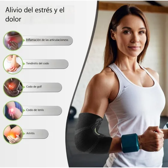 Soporte Manga Codo Bursitis Tendinits Laterial Ferula Codera