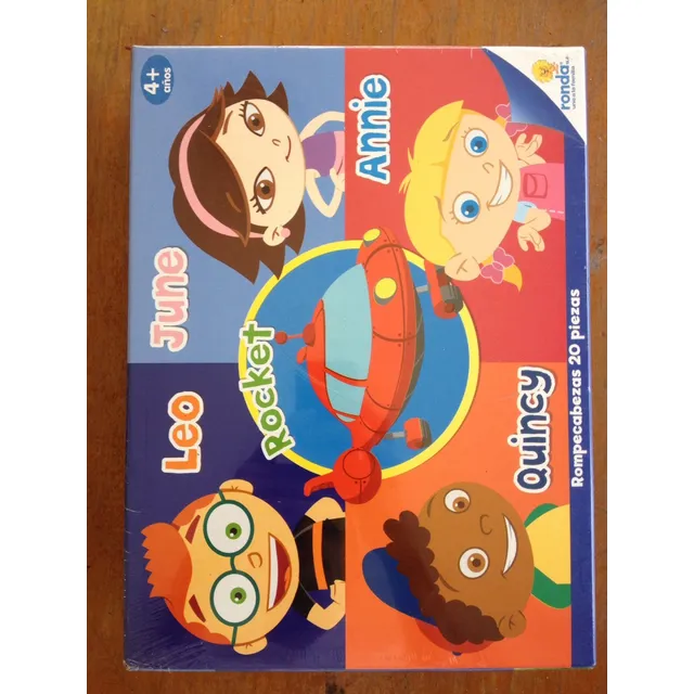 Rompecabezas De 20 Piezas Little Einsteins. Ronda