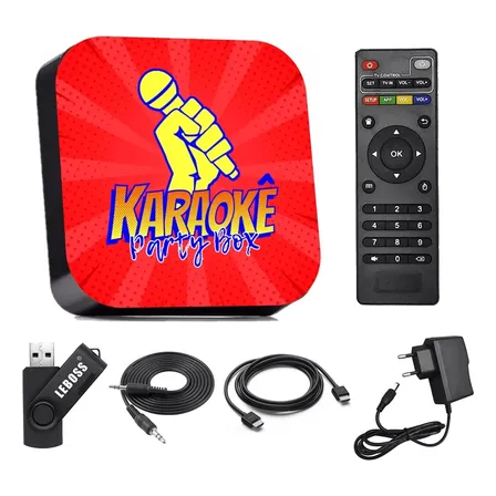 Karaoke Vermelho Com Sistema Com Pontuação