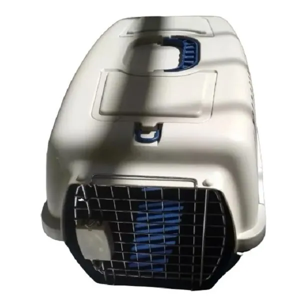 Kennel Transporte Mascotas Perros Gatos 55x35x32 Cms