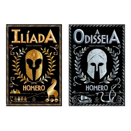 Ilíada & Odisseia Da Guerra De Troia Ao Retorno De Ulisses  Uma Jornada Inesquecível Kit Épico