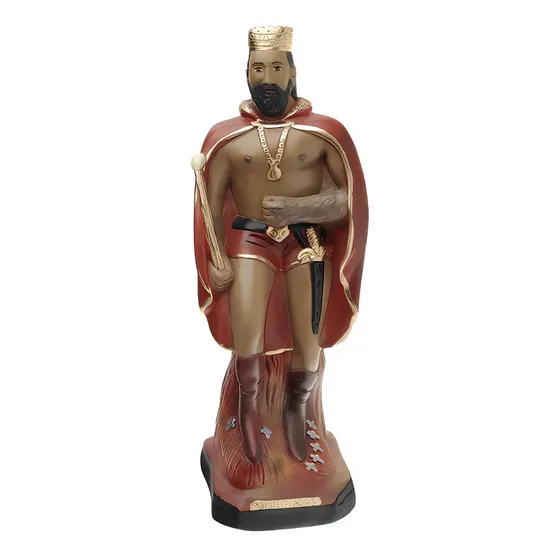 Imagem / Escultura Exú Rei Das 7 Encruzilhadas