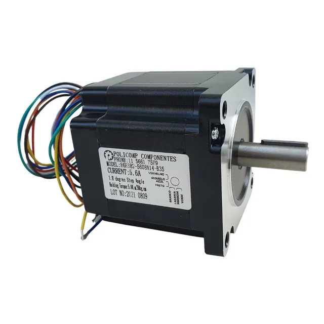Motor De Passo Nema 34 - 35/50kgf.cm 8 Fios