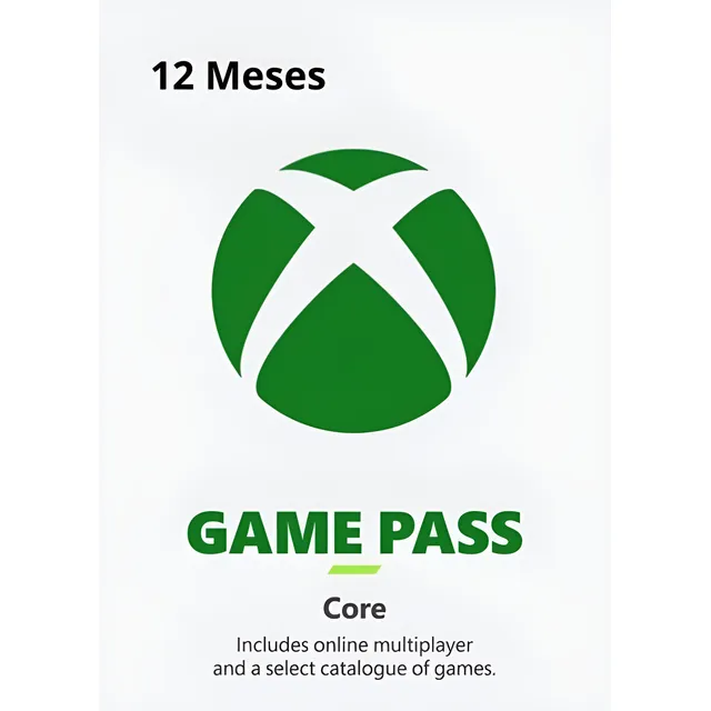 Xbox Game Pass Core 12 Meses - Código Digital