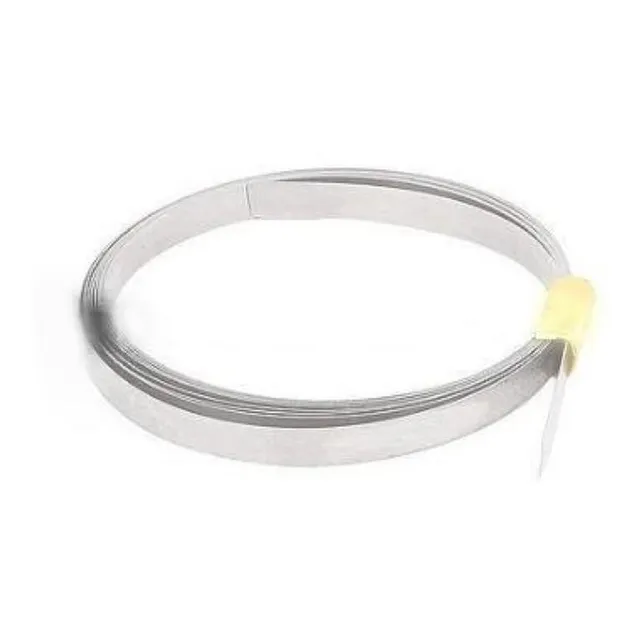 Resistencia Lamina Nicrom 0,2x10mm, Largo 1 Metro