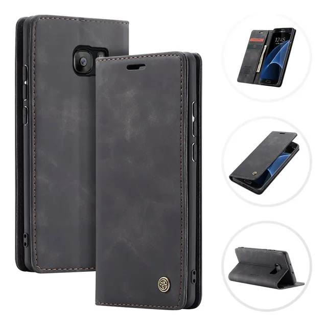Carcasa Para Samsung Todos Los Modelos Caseme Original Cuero