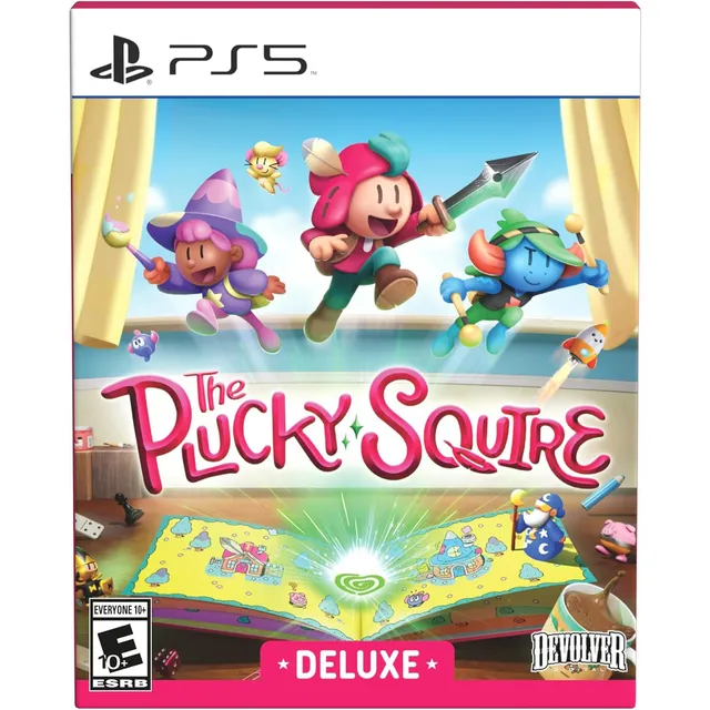 Soporte físico para PS5 de The Plucky Squire Devolver Deluxe Edition