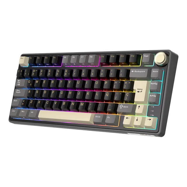 Teclado Mecanico Rk Royal Kludge R75 Phantom 75% Tkl