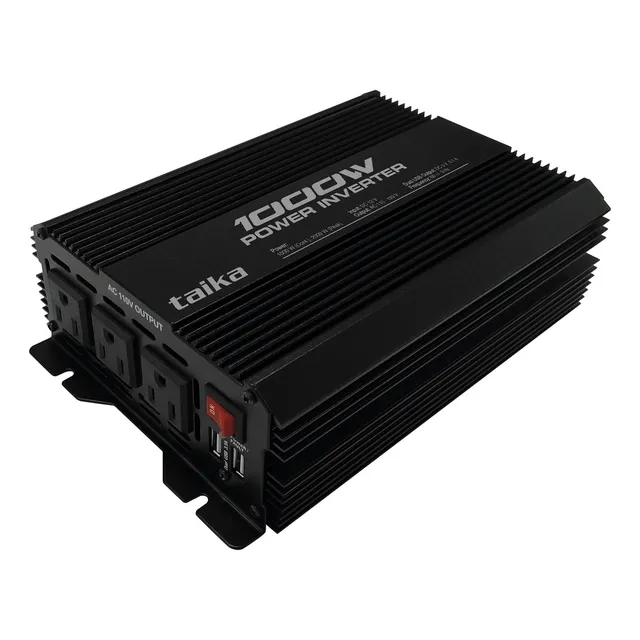 Conversor De Corriente Taika 12v A 110v 1000w 3 Ca Y 2 Usb