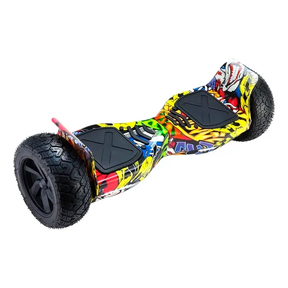 Hoverboard Original Skate Elétrico 8.5 Offroad Led Bluetooth