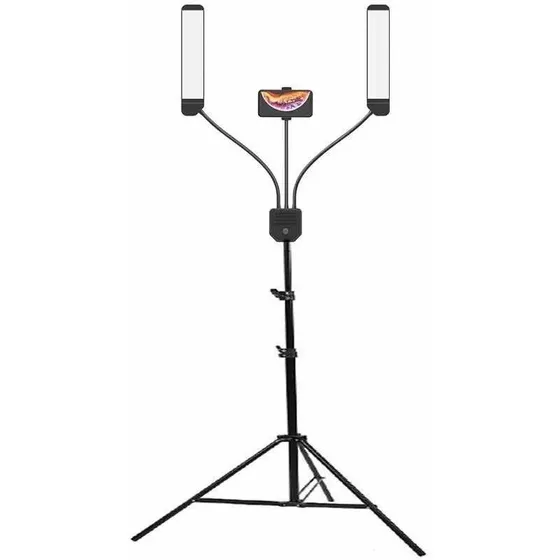 Iluminador Led Ring Light 46cm 18 Polegadas + Tripé Yq-460b