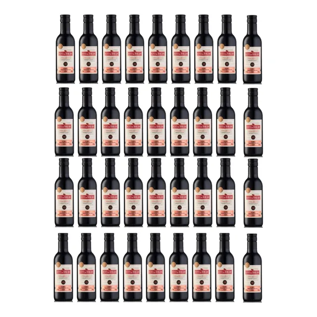 36 Mini Garrafa Vinho Suave 245ml Quinta Do Morgado