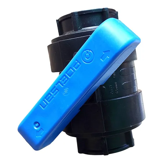Llave De Paso 2 PuLG 63 Mm Riego Pead Multiuso Clase A 