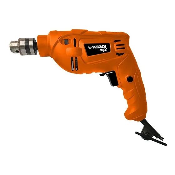 Taladro Electrico Versa Max 400w 10 Mm Con Reversa Color Naranja Kstid0400