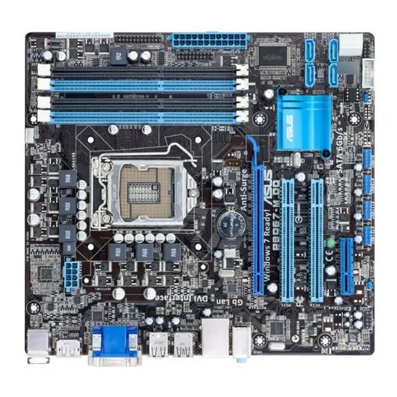 Placa Mãe Gamer Asus 1155 Ddr3 Só 2ª Geração ( Sem Espelho)