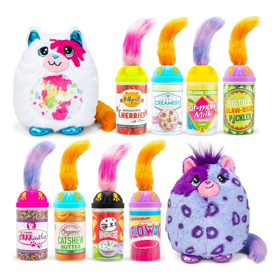 Misfittens Gatos - Peluche Sorpresa Coleccionable - Serie 3