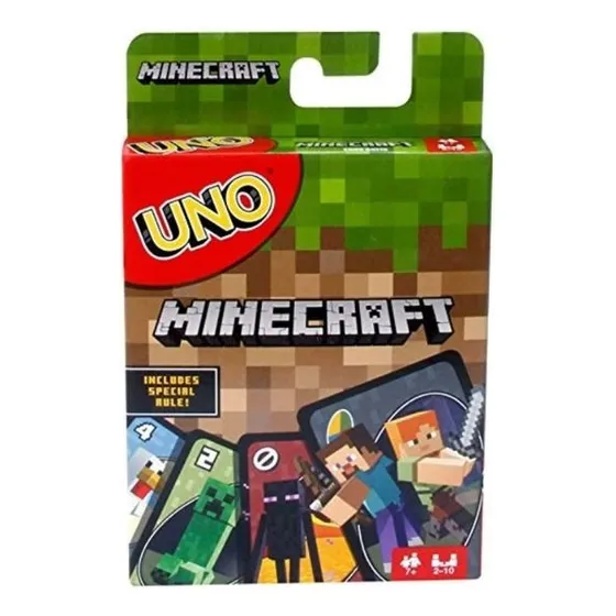 Juego De Cartas Minecraft Compatible Con Uno