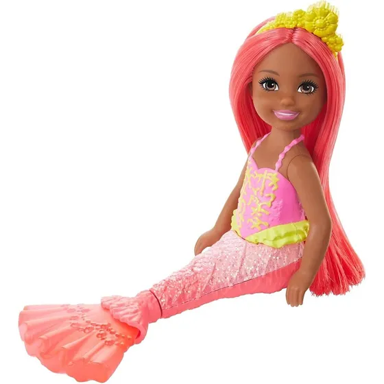Muñeca sirena Barbie Dreamtopia Chelsea de 65 pulgadas