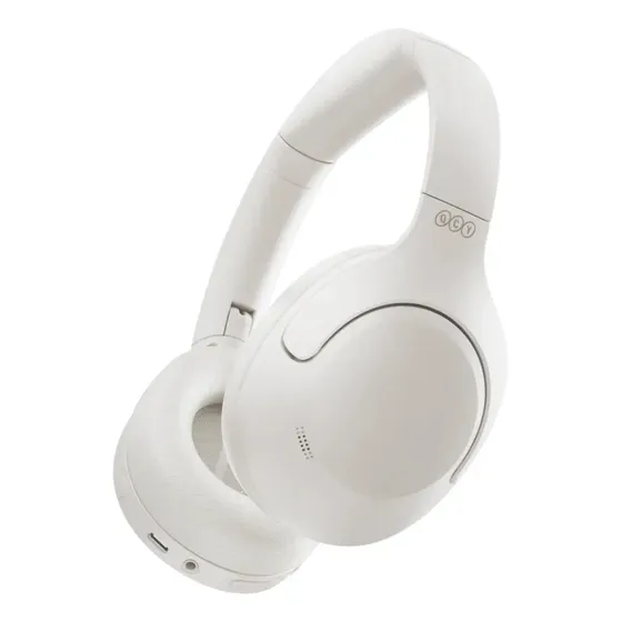 Audífonos Inalámbricos QCY H3 Lite ANC Bluetooth 5.3 Driver 40mm 60 Horas de Batería Modo Transparencia Conexión Multipunto Ecualizador Personalizado Color Blanco | Cuotas sin interés