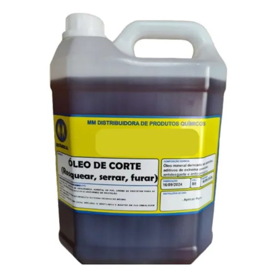 Óleo Para Rosqueadeira De Corte Furar Tornear 5l