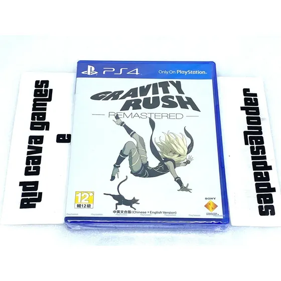 Gravity Rush Remastered Ps4 - Mídia Física