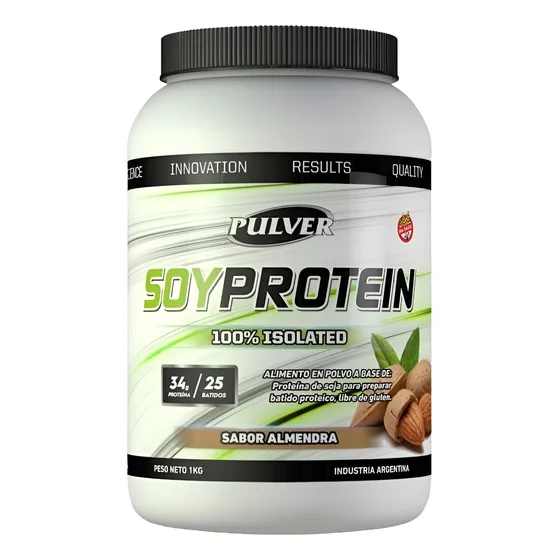 Soy Protein 1kg Pulver - Proteina Vegetarina