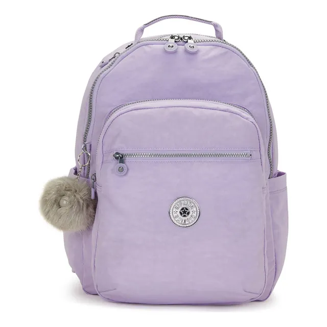 Mochila Kipling Seoul Color Bridal Lavender Diseño Color Solido 27l