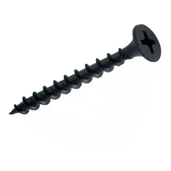 Tornillos Drywall 6x1 Caja 100 Unid Negro