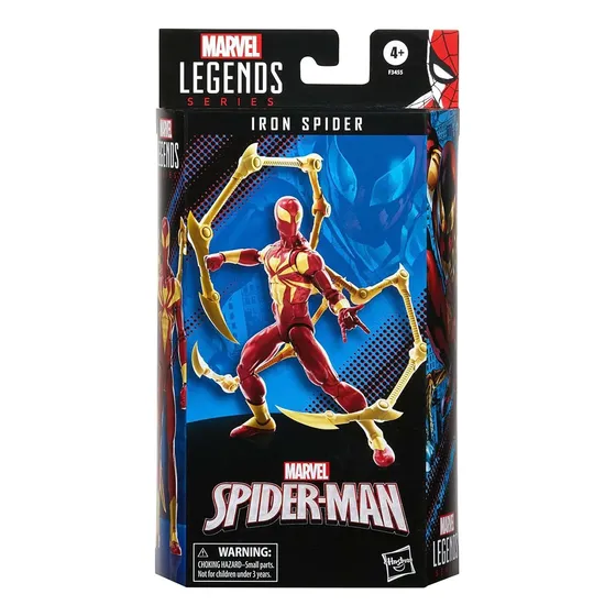 Iron Spider-man Hombre Araña Marvel Legends Hasbro Muñeco