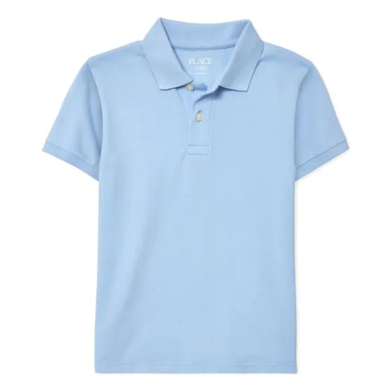 Chemise Escolar Azul The Childrens Place Talla 12, 14.