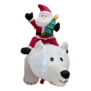 Inflable Navideño Oso Polar Con Luz Y Movimiento Inflable Navideño Oso Polar Con Luz Y Movimiento
