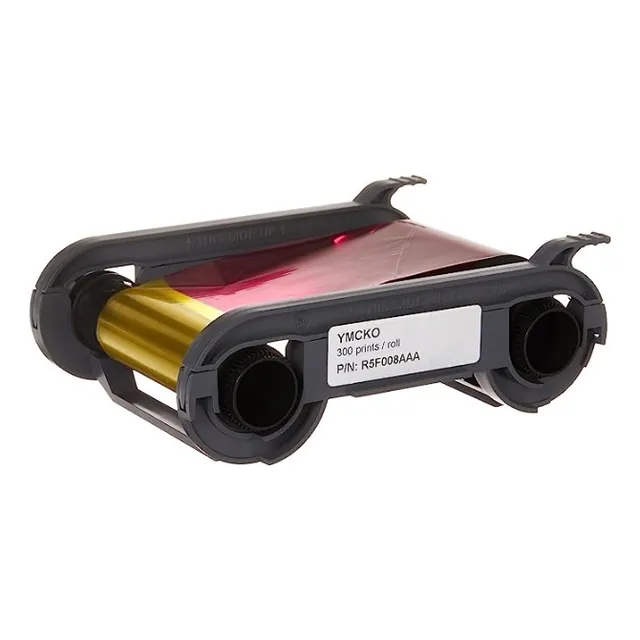 2 Pzas Evolis R5f008aaa// Color Ribbon - Ymcko - 300 Prints