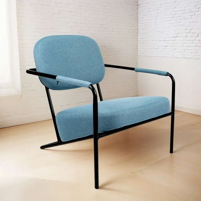 Sillón Moderno Para Sala Tapizado De Colores - Nirvana