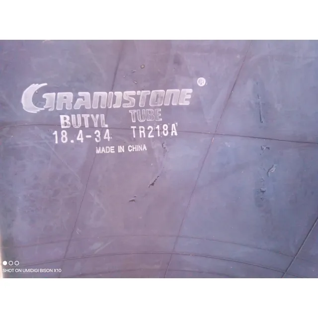 Tripa Agrícola 18.4-34, Marca Grandstone. 100% Butilo